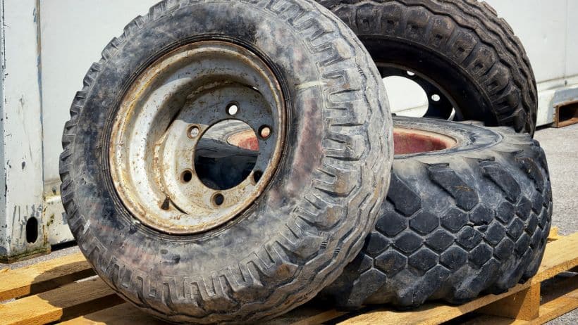 old tires